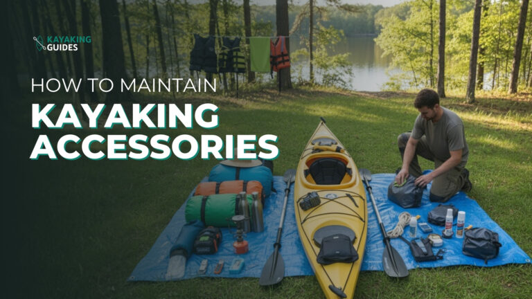 how to maintain your kayaking accessories