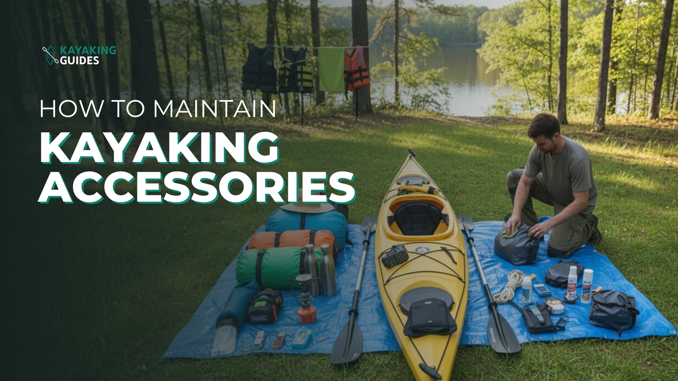 how to maintain your kayaking accessories